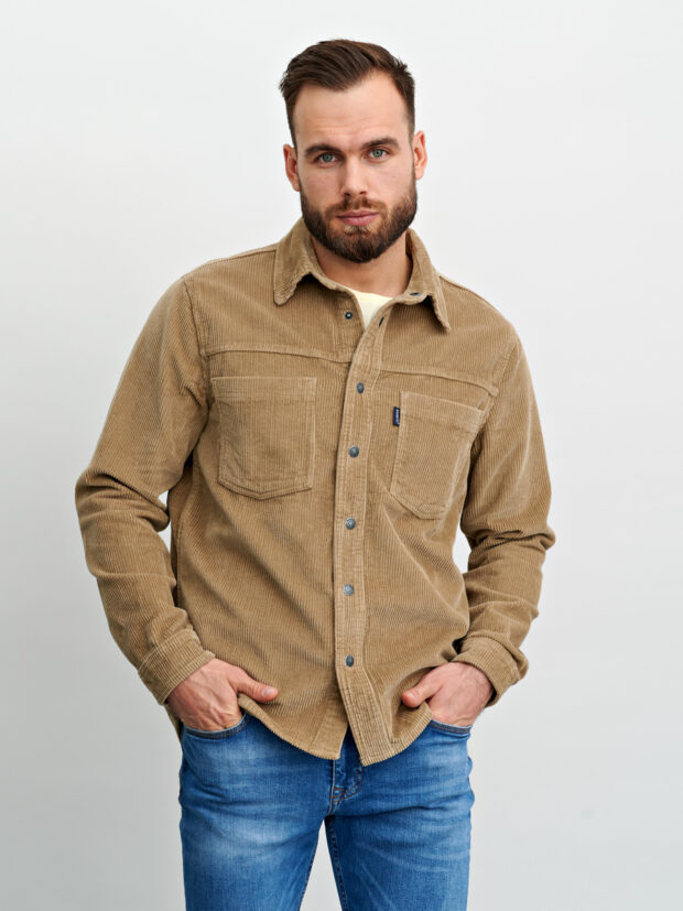 bochetti cmr 6028b 2558 29 Бежевый Рубашка мужская