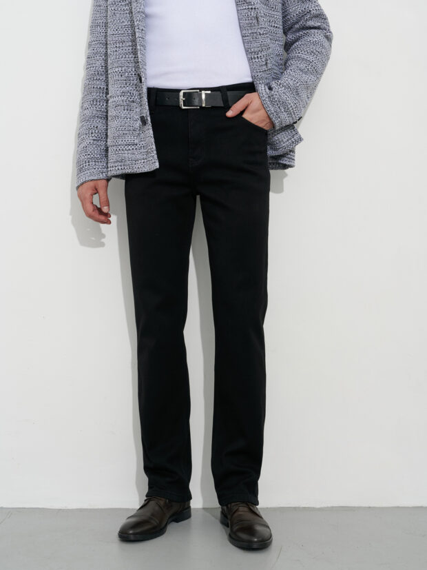 bochetti cmr 7064b 309 f31 Черный Джинсы мужские утепленные