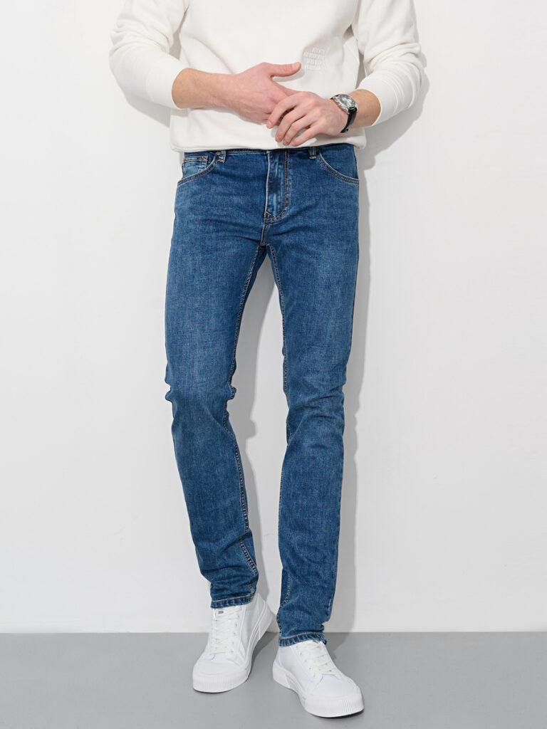джинсы мужские темно-синие 3