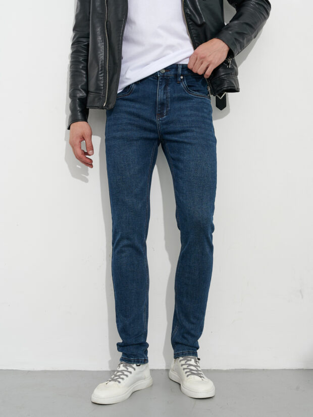 bochetti cmr 7005n 9001 n62 Темно синий Джинсы мужские утепленные