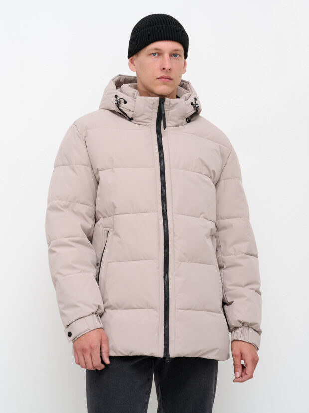 city savani ccs 88160 009 Бежевый Куртка мужская утепленная