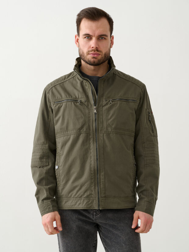 city savani ccs 0428 10 Хаки Ветровка мужская
