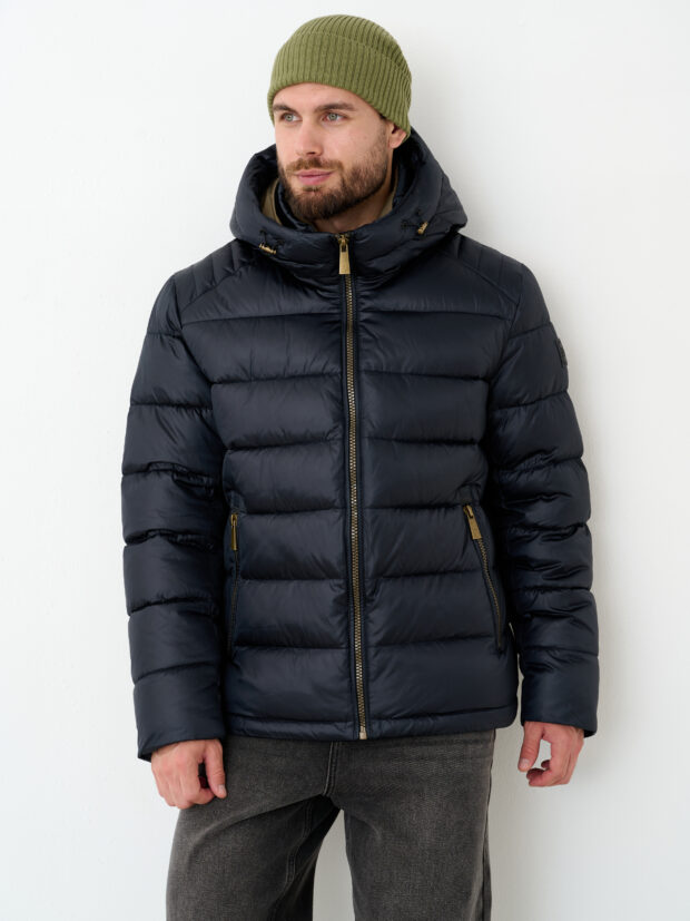 city savani ccs 88526 004 Синий Куртка мужская утепленная