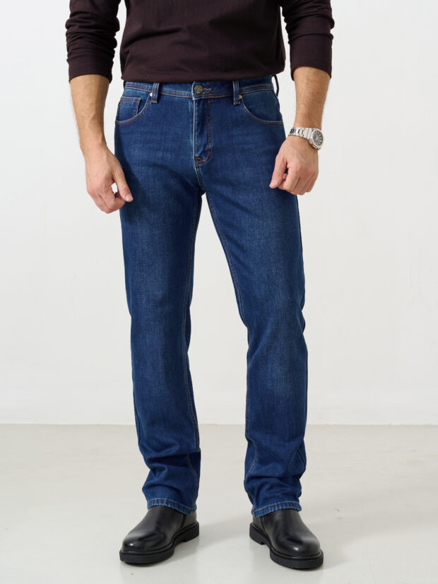 bochetti css 7120c 132 f72 Синий Джинсы мужские утепленные
