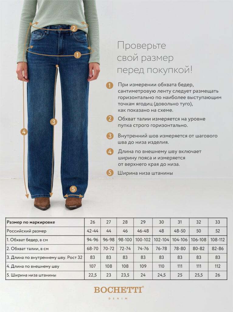 синие джинсы женские с 7